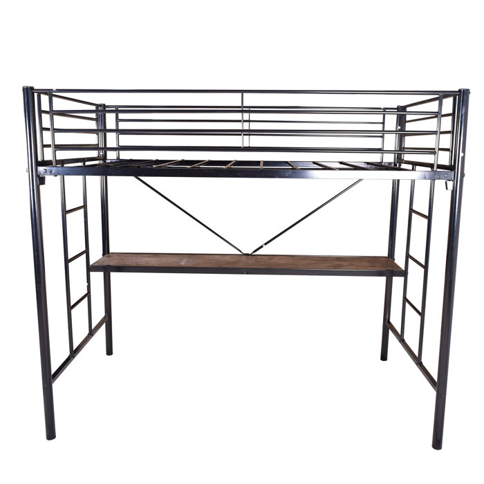 Viv + Rae Brunk Twin Platforms Loft Bed with BuiltinDesk by Viv + Rae